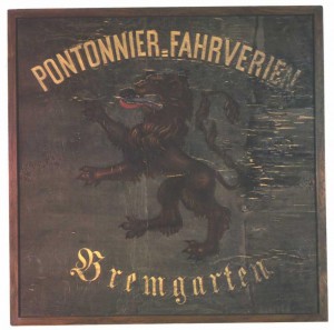 1. Fahne des Vereins: 1887-1925